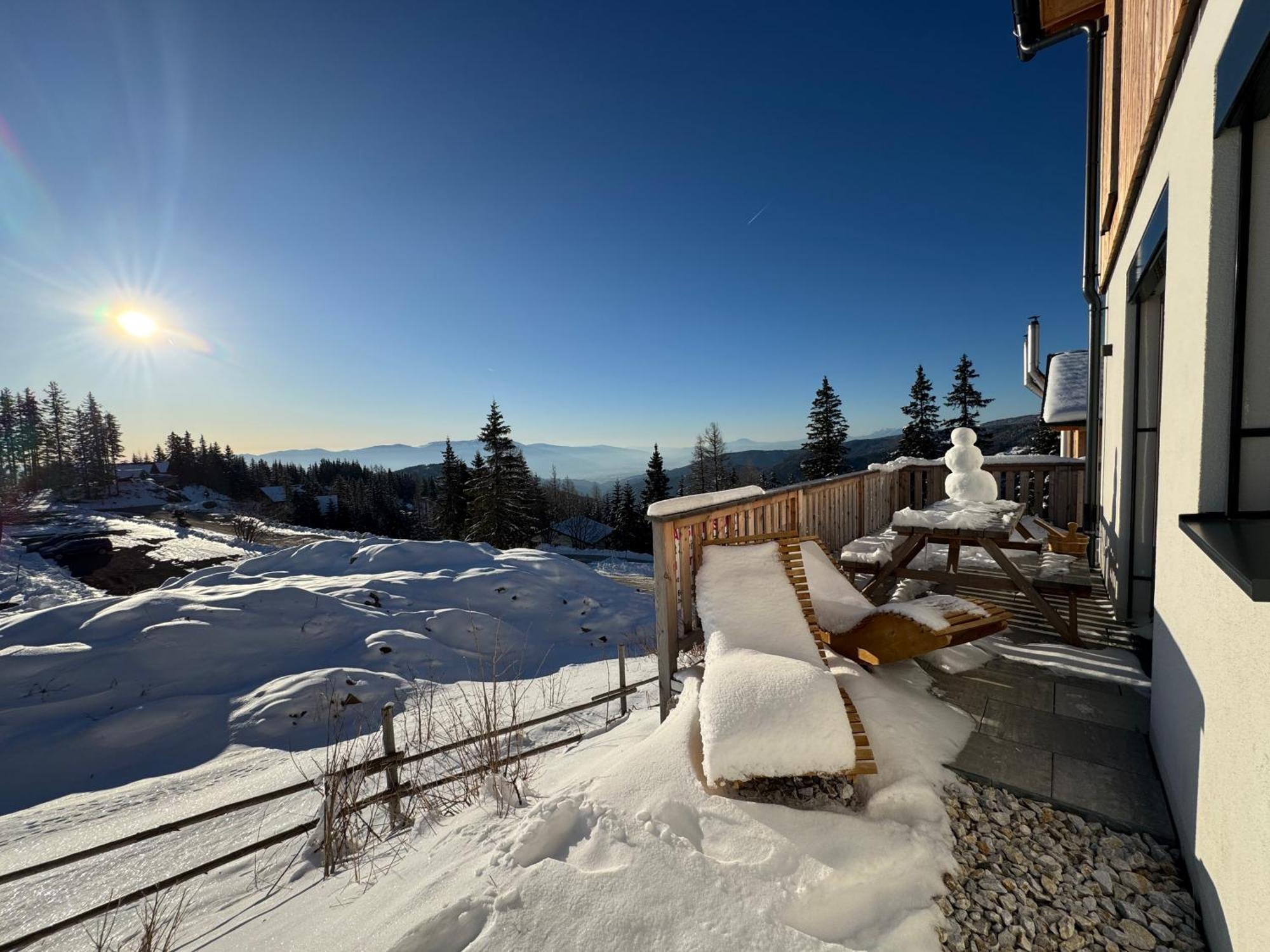 Berglisl - Direkt An Der Schipiste! Neue Ferienwohnung Mit Sauna Klippitztorl Zewnętrze zdjęcie